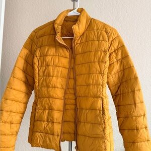 Love Tree Kids Mustard Puffer Jacket